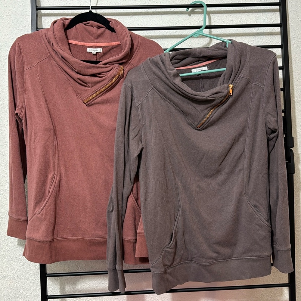 Maurices Asymmetric Cowl Neck Sweatshirt Bundle